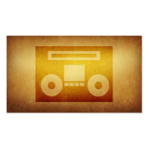 Papered Archive Deejay Tape Business Card