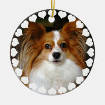 Papillon Dog Ornament