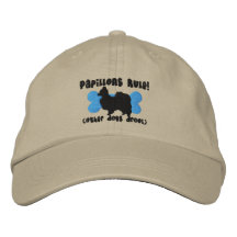 Papillons Rule Embroidered Hat