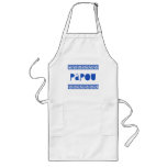 PAPOU GREEK KEY APRON