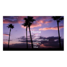 Paradise Business Cards