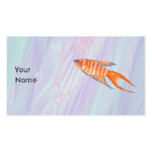 Paradise Fish. Business Card Templates