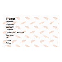 Paradise Fish Pattern. Business Card