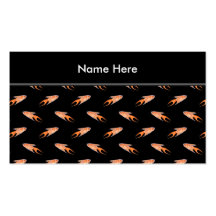Paradise Fish Pattern. Business Card
