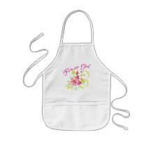 Paradise Flowergirl  Favours Aprons