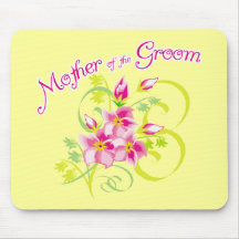 Paradise Mother of the Groom Gifts Mousemats