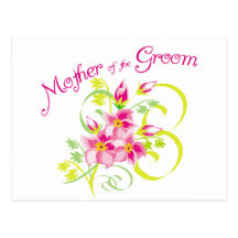 Paradise Mother of the Groom Gifts Post Cards