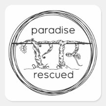 Paradise Rescued Stickers