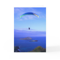 Paragliding at Makapuu Card