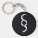 paragraph Gesetz Blut Blutstropfen Keychain