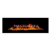 Paralegal Hell Business Card