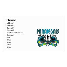 Paralegals Gone Wild Business Cards