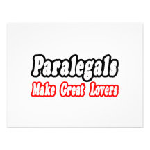 Paralegals Make Great Lovers Personalized Invitations
