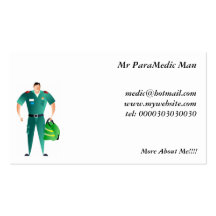 Paramedic Business Cards