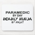 Paramedic Deadly Ninja by Night Mousemat
