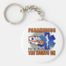 Paramedics Do It Keychain