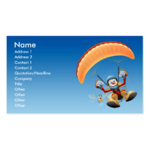 Paramotor Business Card - Regular