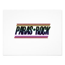 PARAS ROCK PERSONALIZED ANNOUNCEMENTS