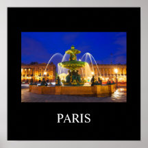 Paris 016W Posters