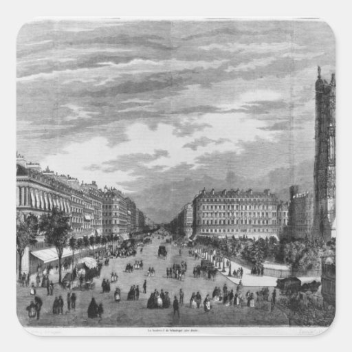 Paris, Boulevard de Sebastopol Sticker