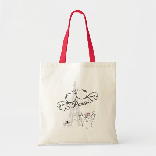 Paris Cafe Tote Bag