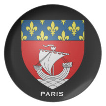Paris Commemorative Plate
