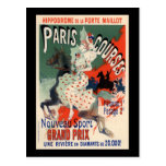 Paris Courses Post Card