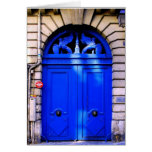 Paris Doorway Greeting Card