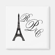 Paris Eiffel Tower Fridge Magnet