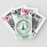 Paris Eiffel Tower & Pink Roses