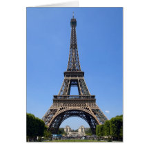 Paris, France 3 Greeting Card