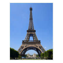 Paris, France 3 Postcard