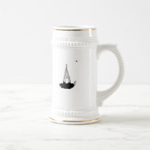 Paris, France and eiffel tower Mug