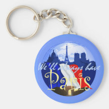 PARIS France Keychain