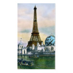 Paris France World Fair 1889 - Vintage Travel Business Card