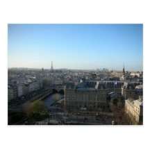 Paris from Notre-Dame Postcard