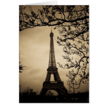 Paris Greeting Card