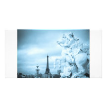 Paris Horse of Marley Photo Card Template