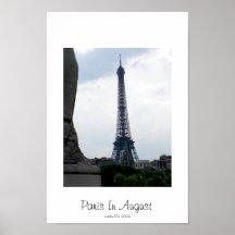 Paris In August Print