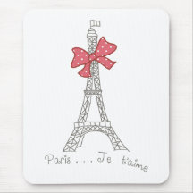Paris...Je t'aime Mouse Pad