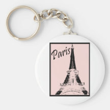 Paris Key Chain
