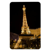 Paris Las Vegas Nights Flexible Magnet #3