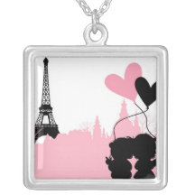 Paris Love Necklace