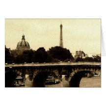 Paris On The Square Greeting Card