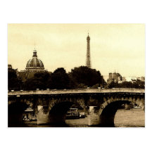 Paris On The Square Post Card