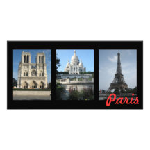 Paris Photo Card Template