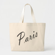 Paris Products! Canvas Bags