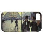 Paris Street, Rainy Day by Gustave Caillebotte iPhone 5 Case