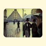 Paris Street, Rainy Day by Gustave Caillebotte magnets