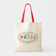 Paris-Tote Bag